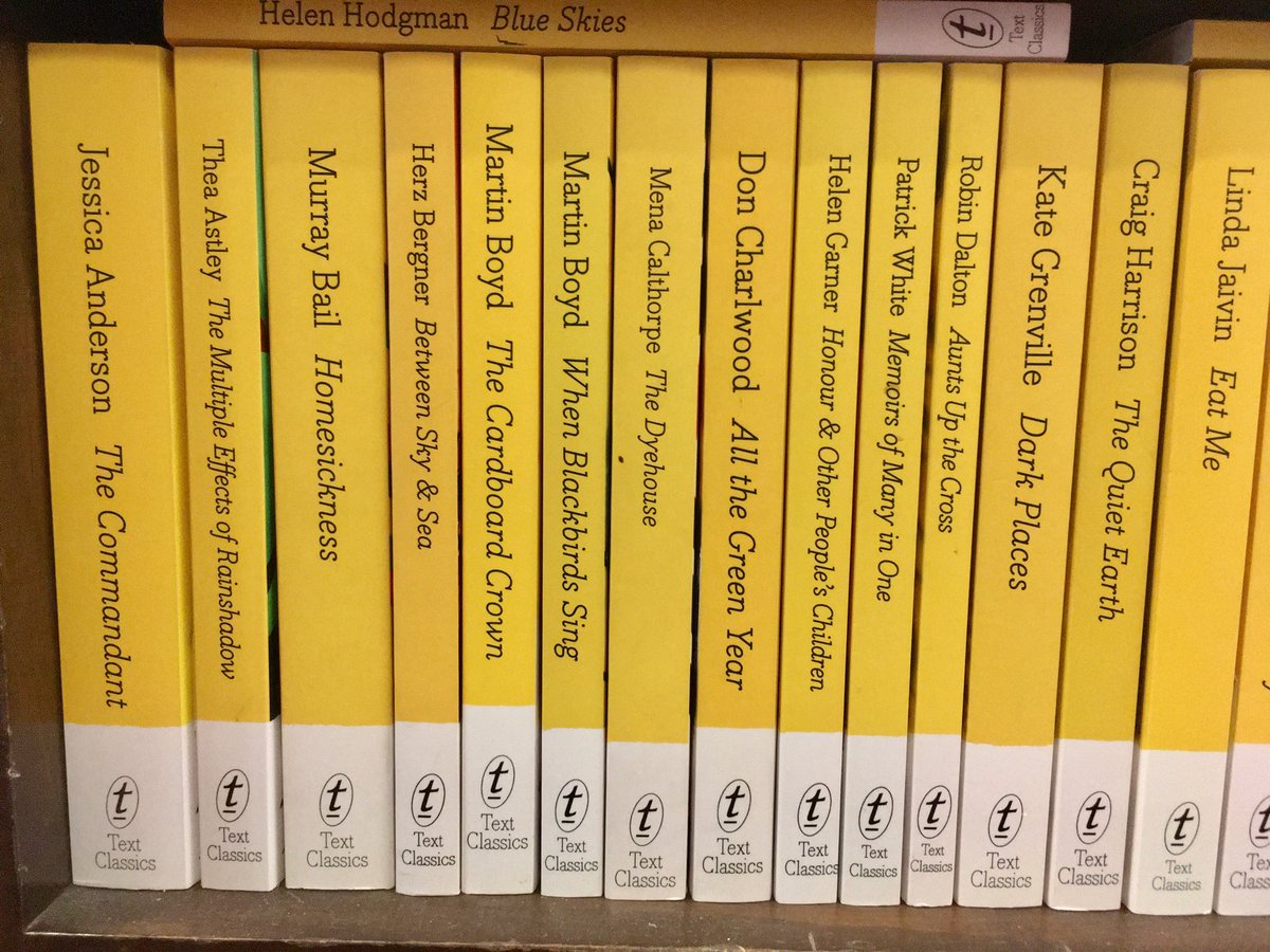 paperback_books's tweet photo. Time for a pre-dinner browse? Here’s our Text Classics section. https://t.co/84vxIcBM8n
