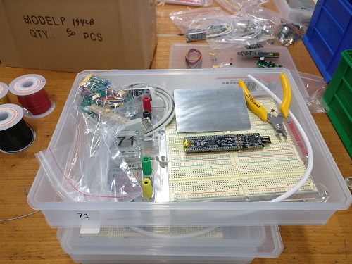 monashengineers's tweet photo. You've got mail! We're packaging up home kits to send to Electrical and Computer Systems Engineering students enrolled in TRC3500: Sensors and artificial perception, allowing them to still complete practical tasks while studying online. #monashengineers #MonashAtHome https://t.co/RzKEDzJlUs
