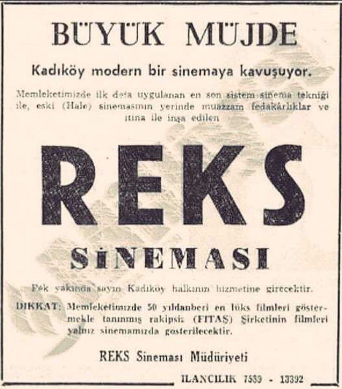 Sene 1961
Rexx açılıyor.             
Mesut Kara sayesinde.