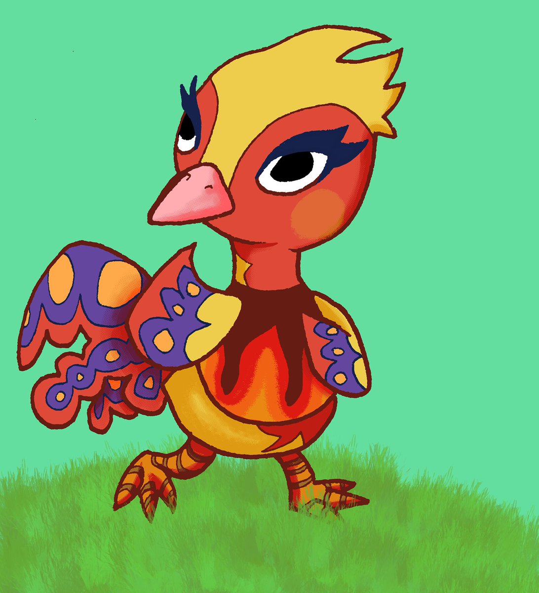 GB_COMICS's tweet photo. Bonus #DrawLent today is Phoebe in colour! https://t.co/HkdREmEA0k