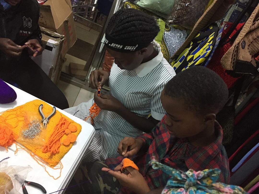 Sheishiphop1's tweet photo. Natteero Celiah hosts and #teaches free #crochetclasses to a number of young #girls at their shop @KEEK_uganda. These young people come from various backgrounds. These lessons are to follow up with students she teaches during her voluntary classes at the @Sheishiphop1 #workshops. https://t.co/BHxkr82tSP