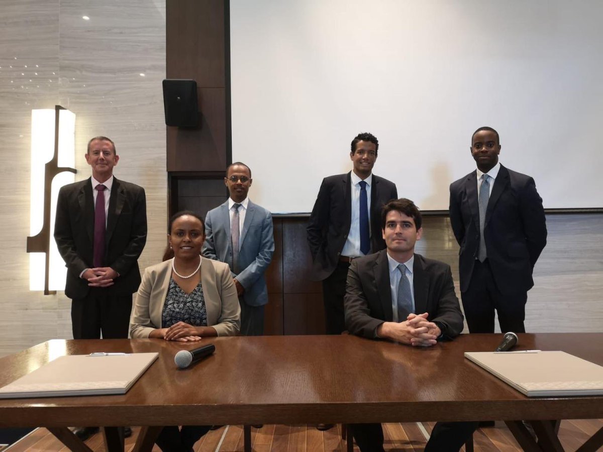 EthiopiaTmgo's tweet image. On the 31st of March 2020, #TMGO 1 of z first independent energy company in 🇪🇹 signed Power Purchase &amp;amp; Implementation Agreement with Ethiopian Electric Power, Ministries of Finance &amp;amp; Water, Irrigation &amp;amp; Electricity at the Hyatt Regency here in Addis Ababa, #Ethiopia.
#cleanenergy