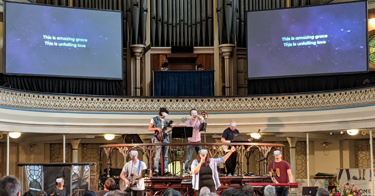 ChapelTechTeam's tweet photo. As we move into a longer time of doing church differently, we are so thankful that @TheChapelLondon leadership have allowed the team to go one step further in bringing the service closer to our congregation.

This Sunday we are launching VR Chapel! https://t.co/3RifJysHfp