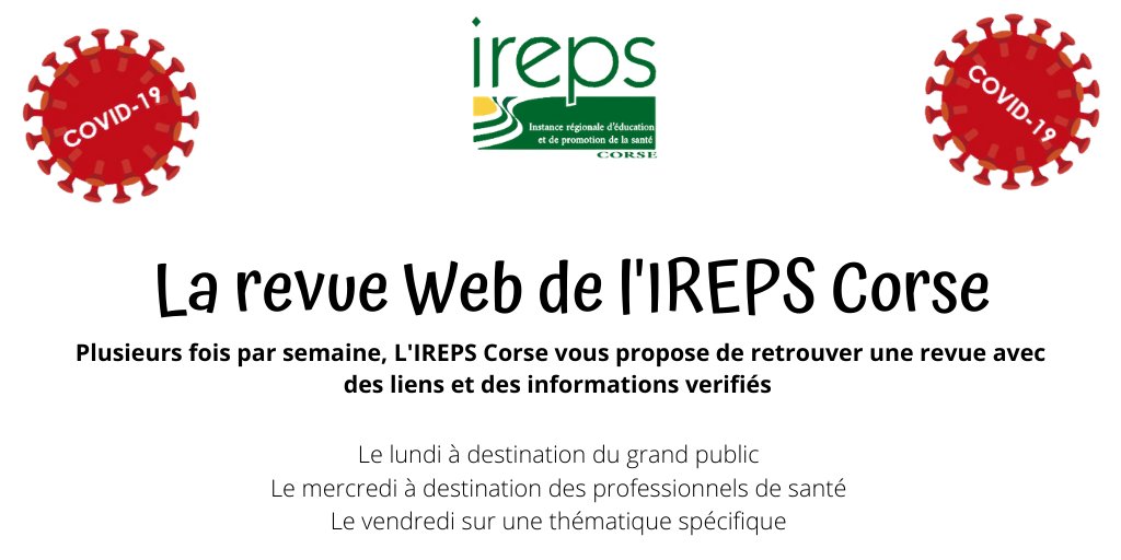 PromoSanteCorse's tweet photo. #WebRevueIrepsCorse
🆕Découvrez notre WebRevue à destination des professionnels 👇
https://t.co/KI8NzD5irp https://t.co/V4Y8gaMuvF