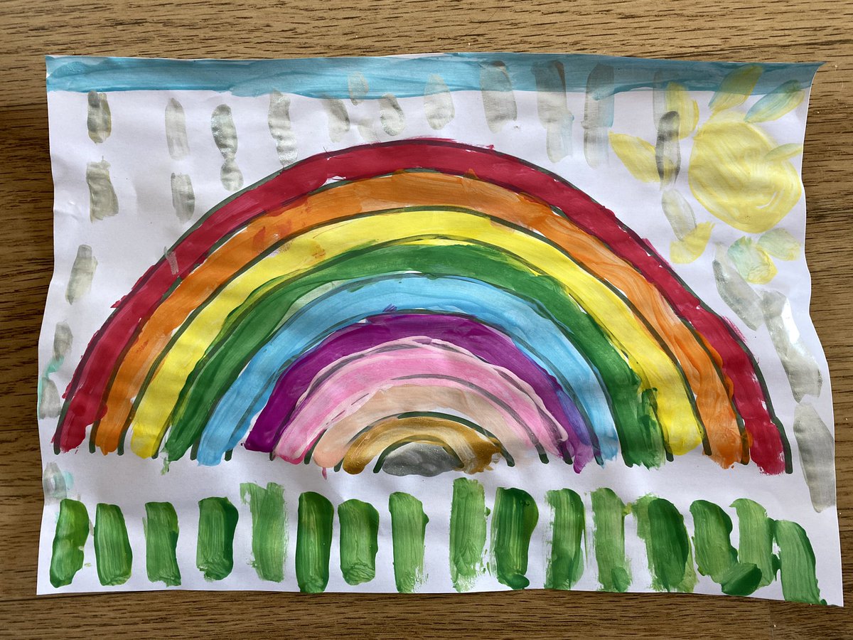 lavinia18's tweet photo. @PCSOSarahFoley Sophia, age 5, from Brentwood! She said ‘After it rains, the sun will come out and then we’ll have rainbows mummy’. https://t.co/oCh56fWyM0