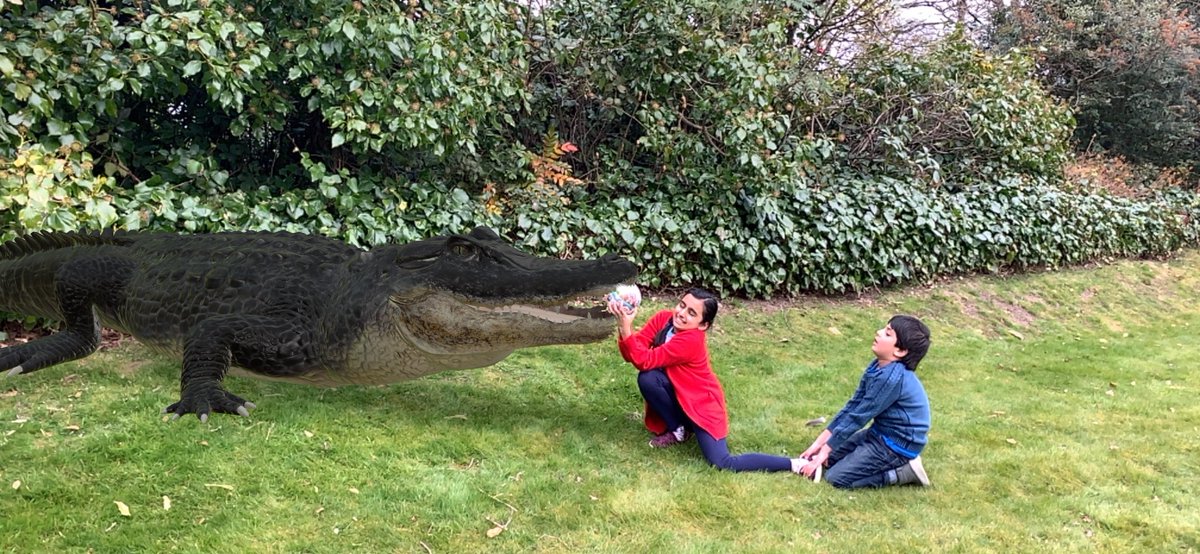 bcsbirmingham's tweet image. Freya and Kabir were cheered to see pictures of their friends and had fun creating these to share. #animalfun #keepingbusy #cheerfullypersevere