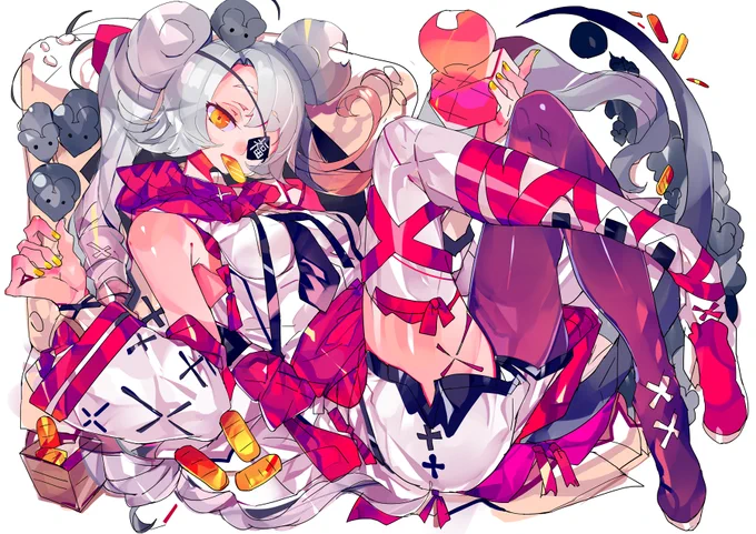 鼠。 