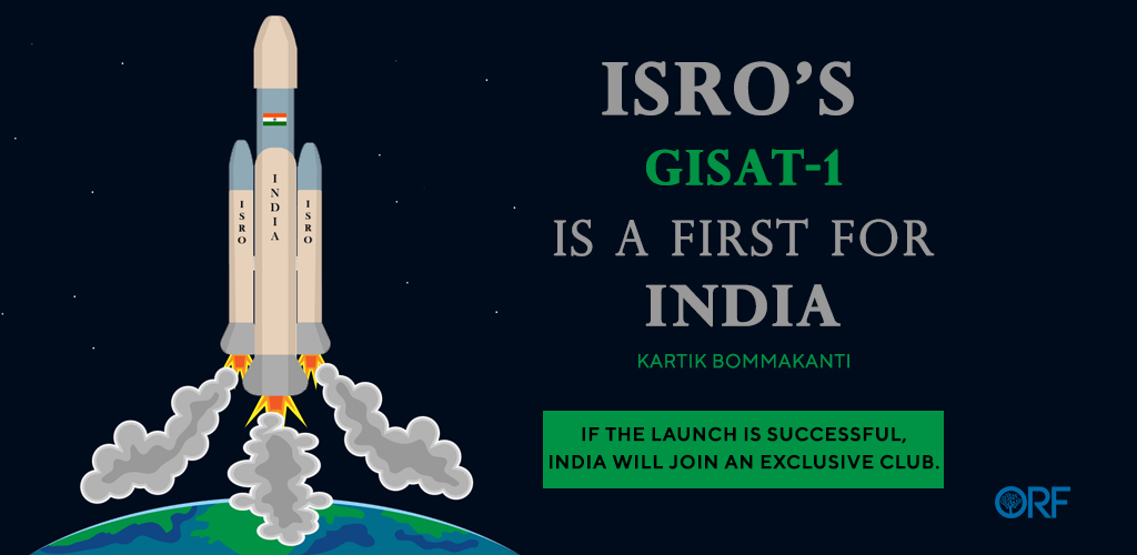 orfonline's tweet image. .@isro’s #GISAT1: If the launch is successful, India will join an exclusive club.

From Kartik Bommakanti. bit.ly/3bzfTqn