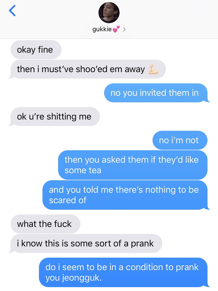  #taekook April Fool Pranks au — aboverseTaehyung decides to prank his bestfriend Jeongguk telling him that he’s gonna have his baby. Taehyung makes up a story hoping Jeongguk would believe it but Jeongguk’s reaction after that is not at all what he expected.
