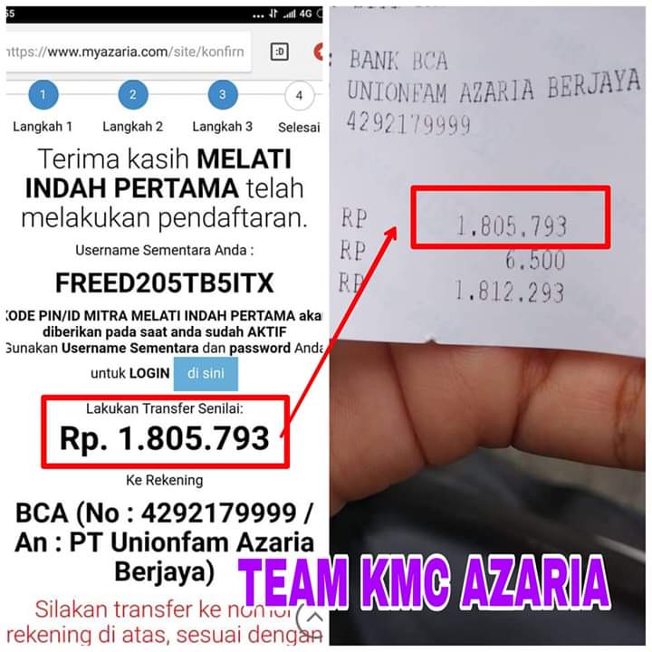 IntKmc's tweet photo. *💪𝐀𝐥𝐡𝐚𝐦𝐝𝐮𝐥𝐢𝐥𝐥𝐚𝐡 𝐏𝐞𝐧𝐝𝐚𝐟𝐭𝐚𝐫𝐚𝐧 L𝐚𝐠𝐢*
Laris manis bisnis azaria ku. 
Pembayaran via transfer
Setiap hari... tetap gajian terus...
Yang sayang sayang keluar modal
Makin tertinggal jauh 😎
----->> MAU...⁉️
*💁Yuk daftar sekarang*
Wa:0881-1998-005 https://t.co/Tx4TooEKS7