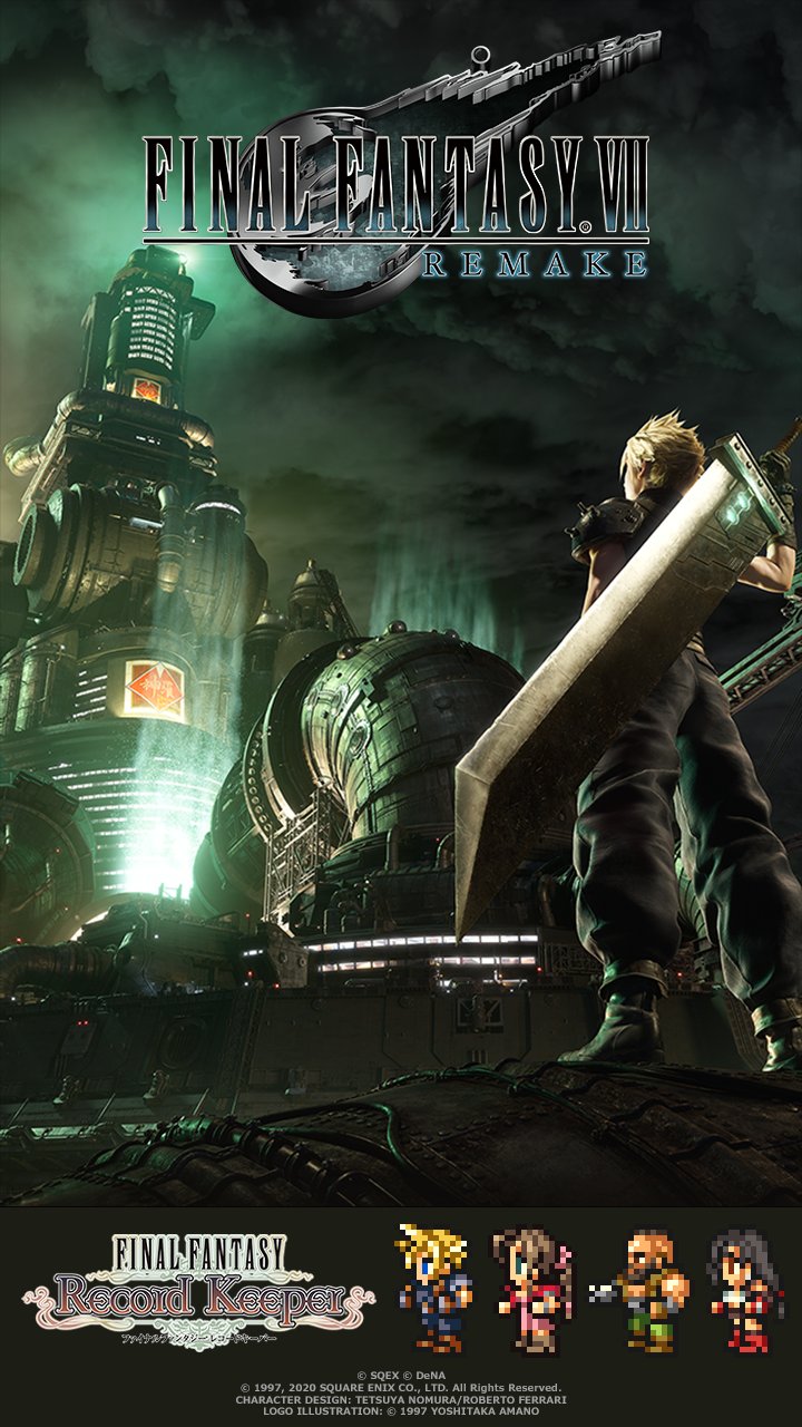 情報 近期 Final Fantasy Vii 重製版 的官方壁紙 Ff 最終幻想系列 太空戰士 哈啦板 巴哈姆特