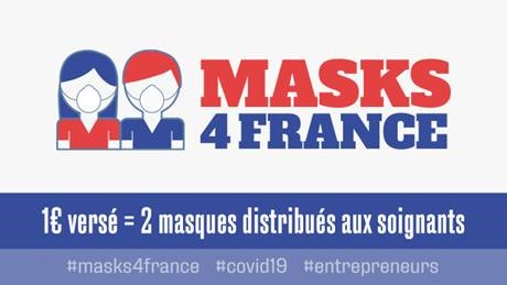 #ParisRetailWeek soutient l'initiative de #mask4france : 1€ versé = 2 masques distribués 😷 Objectif lever un million d’euros pour commander 2 millions de masques.
Soutenons avec eux médecins et infirmières 👇 
mobile.ulule.com/masks-4-france… 🙏