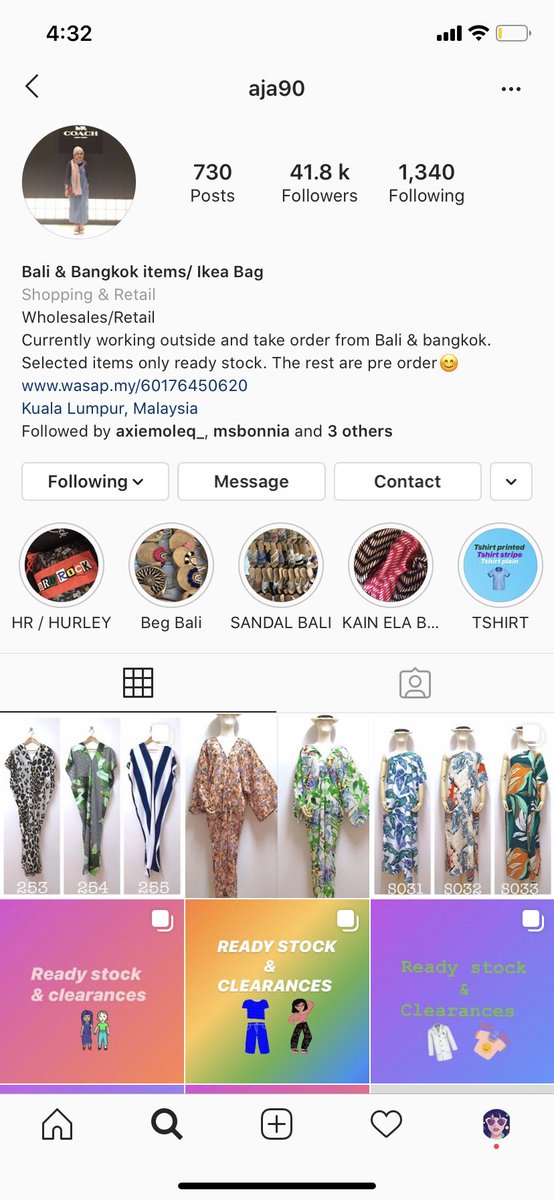 Korang!!! Pls jgn beli dengan igs ni sbb dia dah tipu ramai duit orang inc mine!!! I beli since raya lepas tapi sampai skrg tk nmpk pun btg hidung bju i tu!!! And dia tknk refund lgsg duit i ok!!! Dia seen!! Ni dia keep update brg dia from Thailand! RT to save other's money!!!