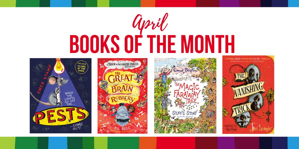 toppsta's tweet photo. Check out our favourite children's books this month!
https://t.co/jGKj5BQURm
@EmerStamp @HachetteKids #GreatBrainRobbery @petergbell @flaviasorr @Usborne @BlytonOfficial @JenniSpangler1 @simonkids_UK #unitedbybooks #kidlitquarantine #BookRecommendations #readingforpleasure https://t.co/qdU67xW8rB
