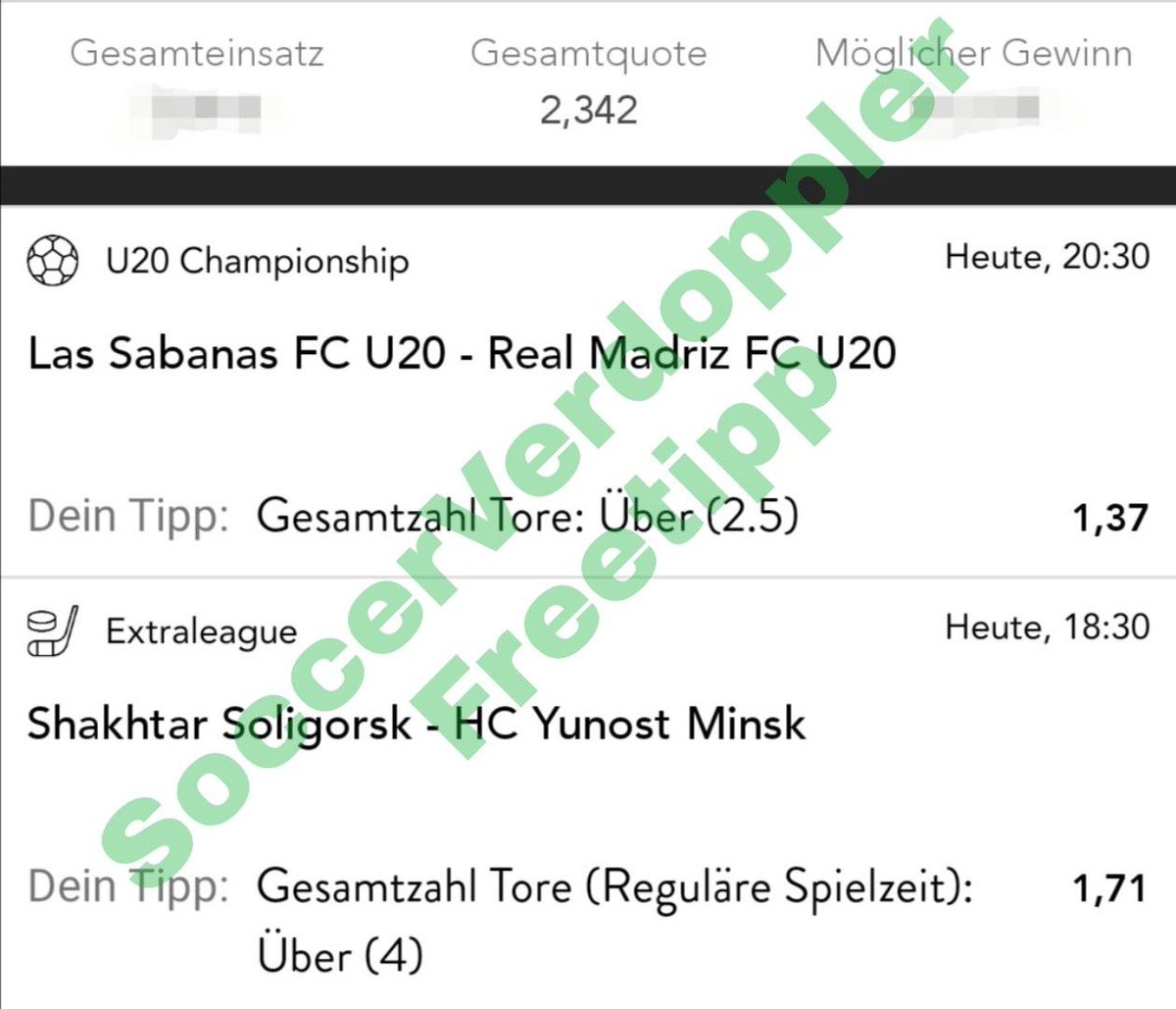 Soccerverdopple's tweet photo. #Freetipp
Viel Glück
#sportwetten #bet #wetten #sportwettentipps #tipico #fussballwetten #wettschein #betting #fussball #bwin #xbet #bettingexpert #bettingtips #unibet #bundesliga #sportwettentipp #sportwettentips #sportwettenanalyse #money #soccer https://t.co/TYtMl4SeW3
