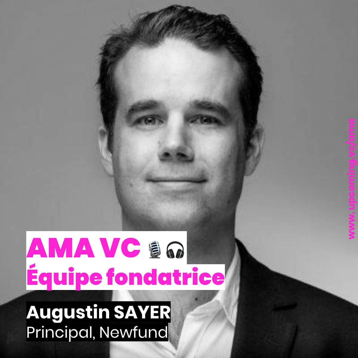 UPCOMINGVC's tweet photo. Hier a eu lieu notre 1er Live Podcast #AMAVC sur le topic 🔥🔥 de la "Founding Team" w @augustinsayer @Newfund &amp; 3 aspirants VCs!

Reçois l'ép. en primer
➥ https://t.co/y6Z5L7bf86

Tu souhaites échanger en live avec 1 VC?
➥ https://t.co/Jp1anfxh6N

#VentureCapital #Podcast https://t.co/lY81TP8wuY