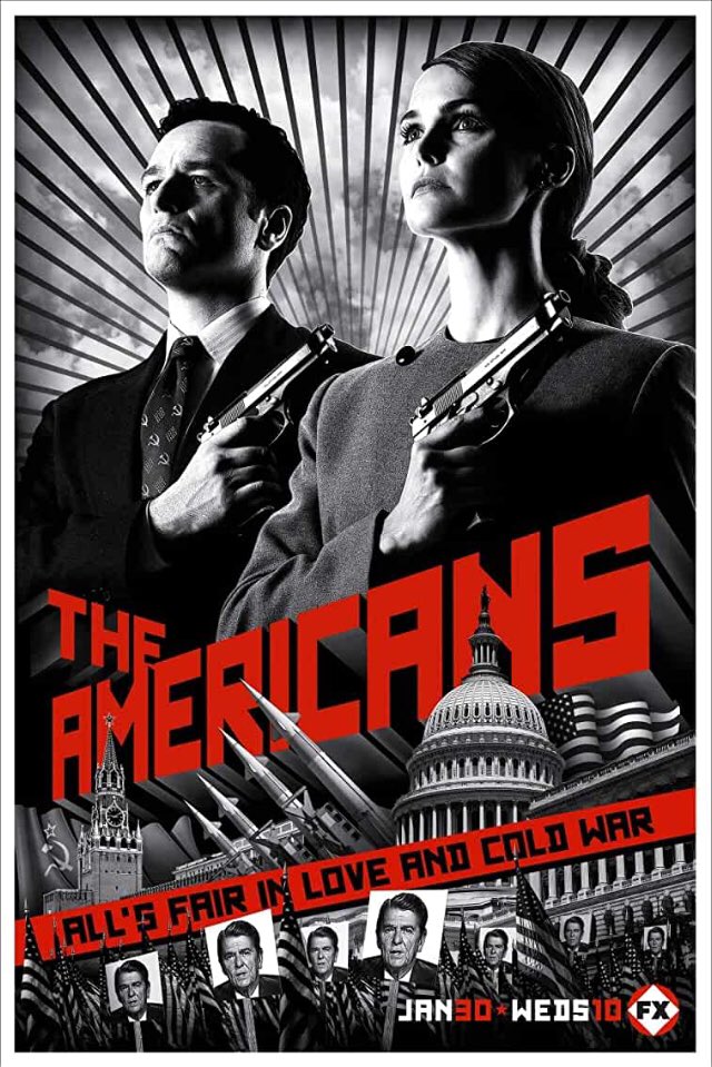 THREAD OF DAILY FILM AND TV RECOMMENDATIONS. Day 11: The Americans. All six seasons available on Amazon Prime.  #quaranstreaming  #whattowatch  #CoronaCrisisUK  #LockdownUK