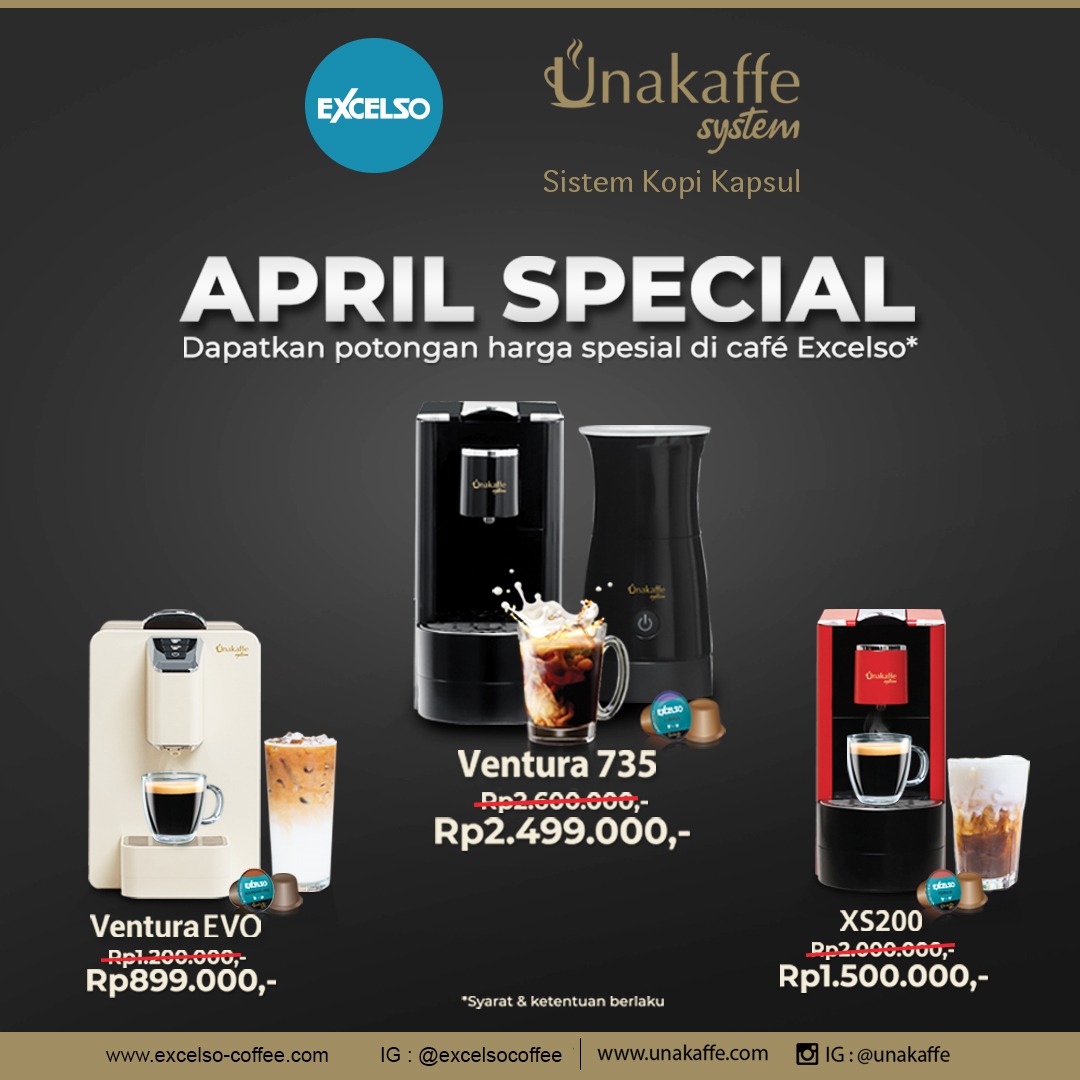 Excelso Coffee Twitter Da Tetap Produktif Selama Dirumahaja Ditemani Nikmatnya Finestindonesiancoffee Dari Mesin Kopi Unakaffe System Khusus Di Bulan April Ada Harga Spesial Loh Dapatkan Segera Di Gerai Excelso Terdekat Info Lengkap Klik