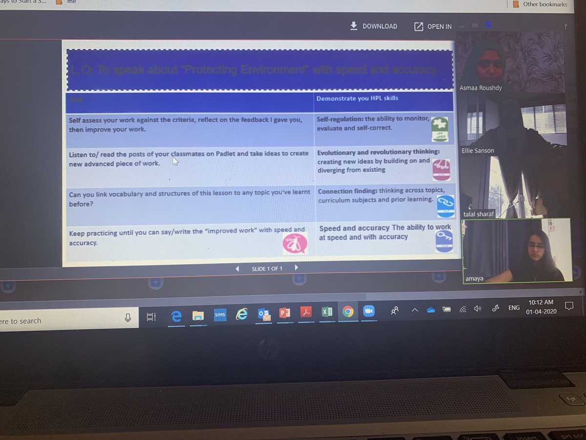JCD_Arabic's tweet photo. #JCDwonder how many Advanced Cognitive performance Characteristics #JCD_year10 are demonstrating in a single lesson?!! @HPLedu @KHDA #JCDhomelearning #InThisTogetherDubai https://t.co/oAIeCrTPWy