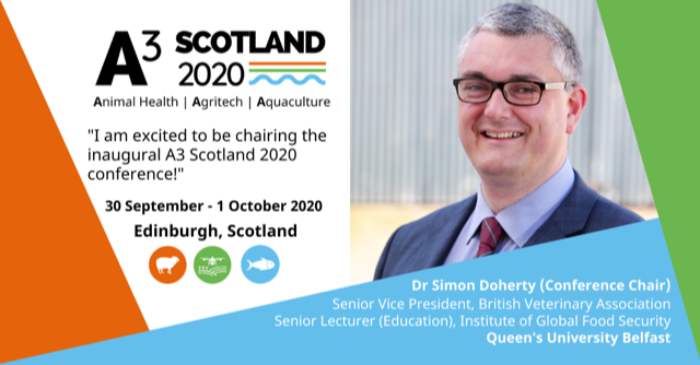 simondocvet's tweet photo. SAVE THE DATE, FOLKS! An excellent event coming up in the Autumn, when we'll hopefully have this mayhem behind us🤞
#a3 #AnimalHealth #AgriTech #Aquaculture
#ScotlandIsNow #TransitionToNetZero 🌍 https://t.co/hAz2cA76jR