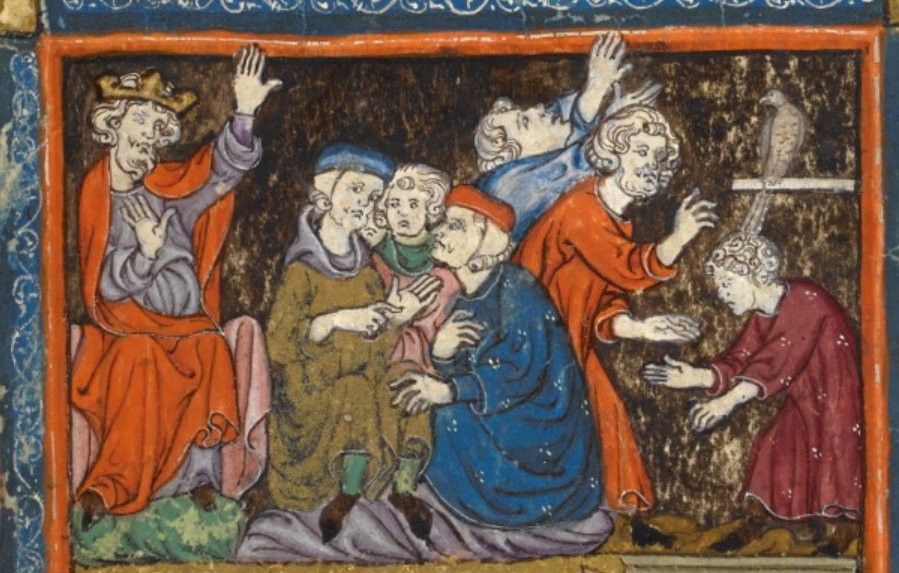 BL_HebrewMSS's tweet photo. Plague quiz - day 3! Guess the Ten Plagues of Egypt. This is a very easy one. Any guesses which plague is depicted here? #BLisOpen #LetGetDigital #Passover2020 https://t.co/QIIwK3Vl9w