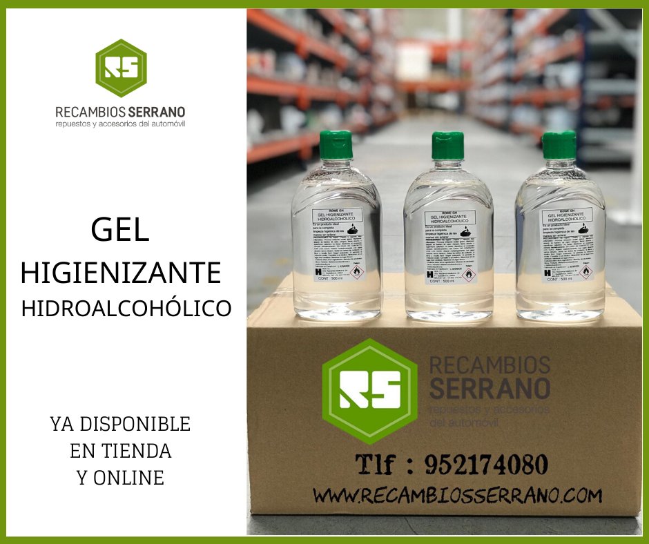 Ya disponible en tienda y online.
#Gelhidroalcoholico
Pregúntanos.