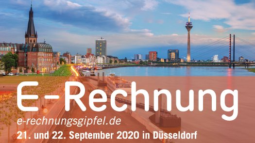 NEUES DATUM für den E-Rechnungs-Gipfel 2020:
21. und 22. September 2020 in Düsseldorf.
Mehr Informationen unter e-rechnungsgipfel.de
#ERechung <a href="/ExchangeSummit/">E-Invoicing Exchange Summit</a>