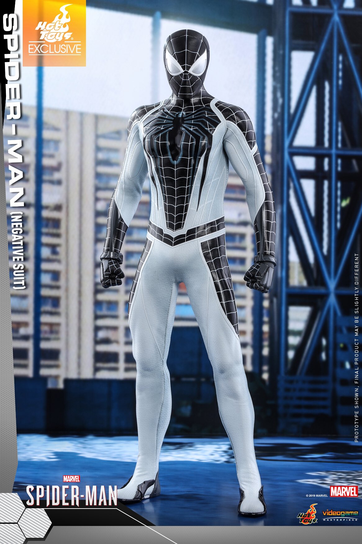 ホットトイズ スパイダーマン ネガティブスーツ 1/6 トイサピ限定