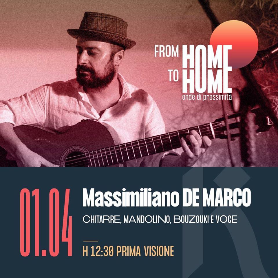 ⏰ Tra poco alle ore 12:30 sulla nostra pagina #Facebook e sulla nostra #Instagram TV
🏠 from Home to Home 🏠
🥁 sonorità a distanza 🥁
Nel  3 appuntamento della rubrica ascolteremo insieme a Massimiliano De Marco la sua selezione di brani.
#iorestoacasa con i #kalàscima
