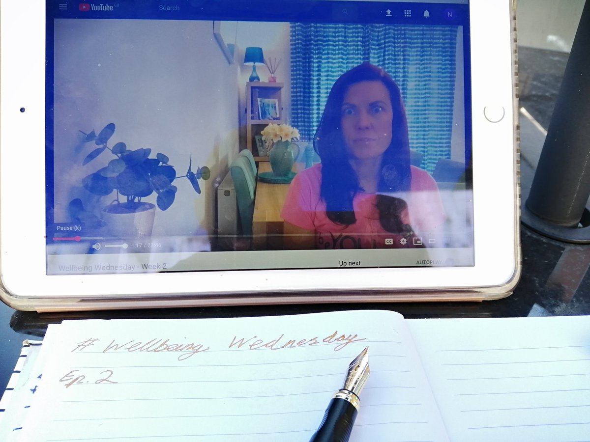 NathanwhiteMCA's tweet image. Yup, that&apos;s right, I&apos;m busting out the gold ink for today&apos;s episode of #wellbeingwednesday. Hope you&apos;re   watching too, but if not I&apos;ll be sharing my thoughts later and you can watch it on catch-up. #MCAWellbeing @Mayflower_MCA @DavidSammels @LissiemillsMCA @beingbrilliant