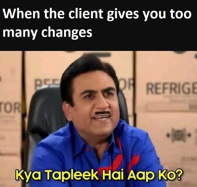 brandwitty's tweet photo. Let's be honest, we've all had this phase at least once (or more times) when dealing with our clients.
#Brandwitty #AgencyLife #trending #TrendingNow #topicalspot #trendingformat #like4like #liking #likeall #likeforlike #likes4likes #likes4followers #likemebac #likesreturned https://t.co/EPZJUllILR