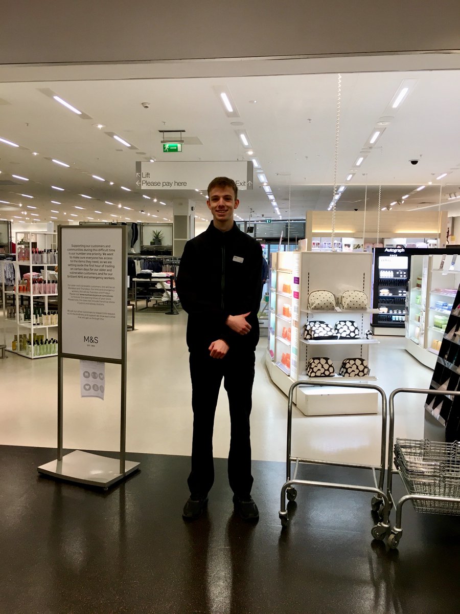 edenhighwycombe's tweet photo. You are there for us Callum, Suwaibah, Toby and Alex @marksandspencer THANK YOU https://t.co/x21LszqAz3