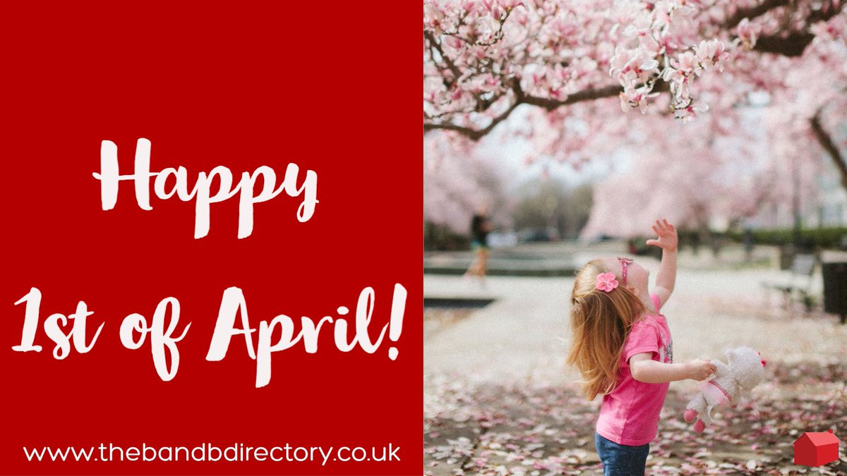 TheBBDirectory's tweet image. Happy 1st April! Sending ❤️ to all of our followers &amp;amp; advertisers!

#April #1stofApril #Spring #StayHomeSaveLives #StayHome #Wednesday #WednesdayThoughts