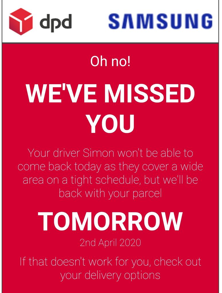 bubabear's tweet photo. No shock there @SamsungHelpUK .
I've been trying to tell you for nearly a week. Yet you still sent it https://t.co/xBWmwbqUAZ