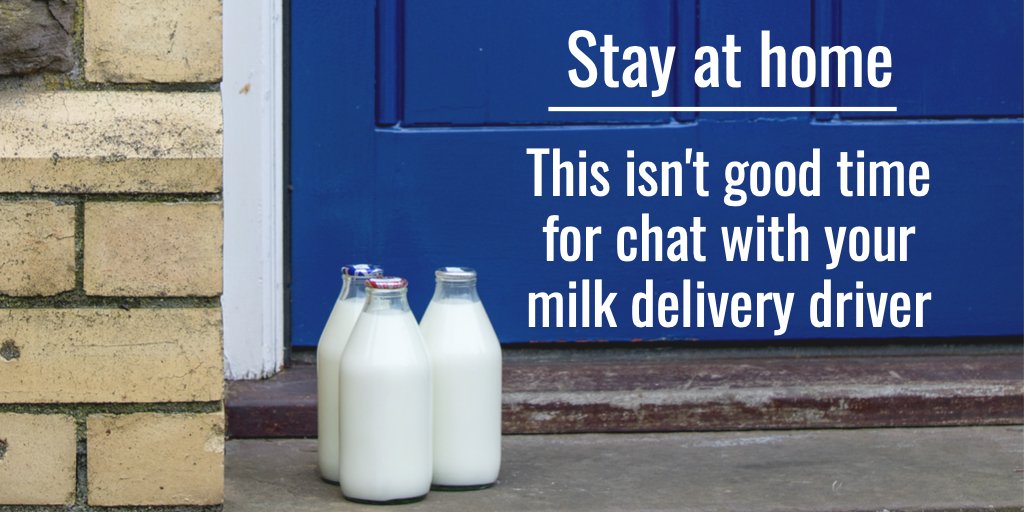 Mead_Farm_Foods's tweet photo. *PLEASE STAY AT HOME*
We are kindly asking all our customers not to come out to meet our drivers for chat.
We all need to keep safe distance and our drivers are concerned about that. We need to keep them safe to carry on delivering and keep you safe too.
🙏 Thank You https://t.co/c9uGGKC2KL