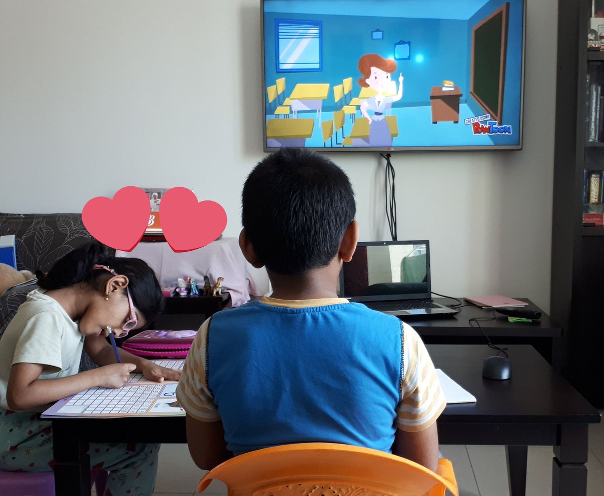 b1nu's tweet photo. Digital learning perks - screen time for the munchkins, quiet time for mom... :)

#InThisTogetherDubai https://t.co/Mv98MaIhrp