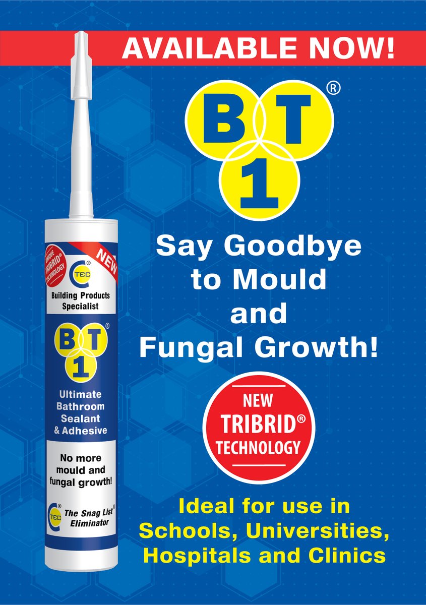 If you’re looking for a healthy sealant to use in public health institutions, you won’t find a better or healthier option than BT1. TRIBRID Technology reduces bacteria by up to 99.99%! It is effective against E.coli, MRSA &amp; even Campylobacter! Check it out ct1.com/product-applic…