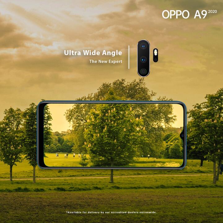 Hello April! #HappyNewMonth 😎
__
Your world can fit perfectly in your hands with the Ultra Wide Lens of the A9 2020. #TheNewExpert
__
Available for delivery by our accredited dealers- Jumia and Pointek Nationwide. See more: oppo.com/ng/smartphone-…