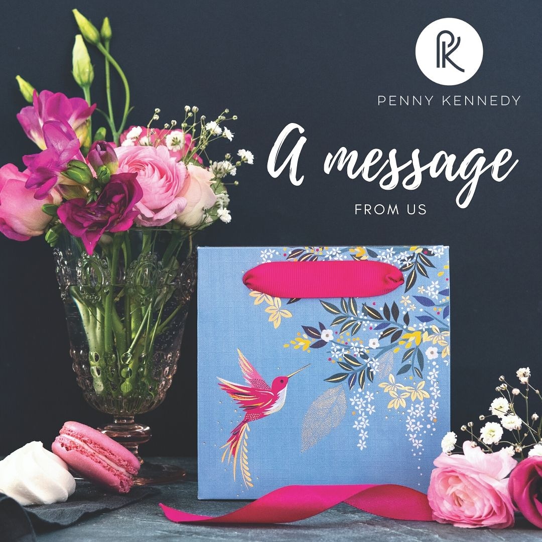 An update from all of us at Penny Kennedy. 

Our warehouse remains safely open and we are continuing to process and deliver orders. 

Click the link below to read our full statement: 

pennykennedy.co.uk/blogs/events/o…

#COVIDー19 #businessupdate #keepgoing #support #InThisTogether