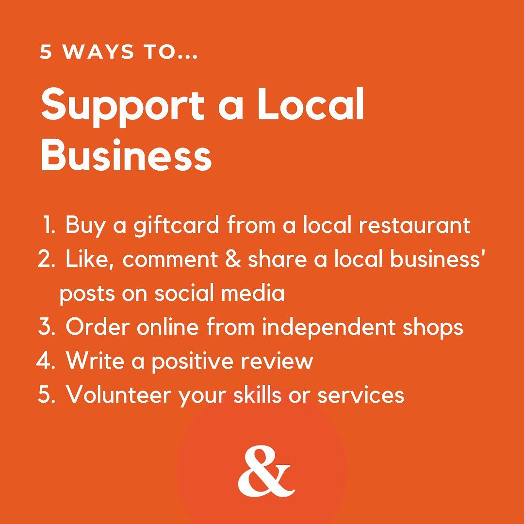 williamscrosby's tweet image. During these uncertain times, here are just a few ways you can help a #localbusiness shine ✨ 

Share &amp;amp; tag a local business who deserves a mention below! 👇🏼 #cheshire #supportlocal