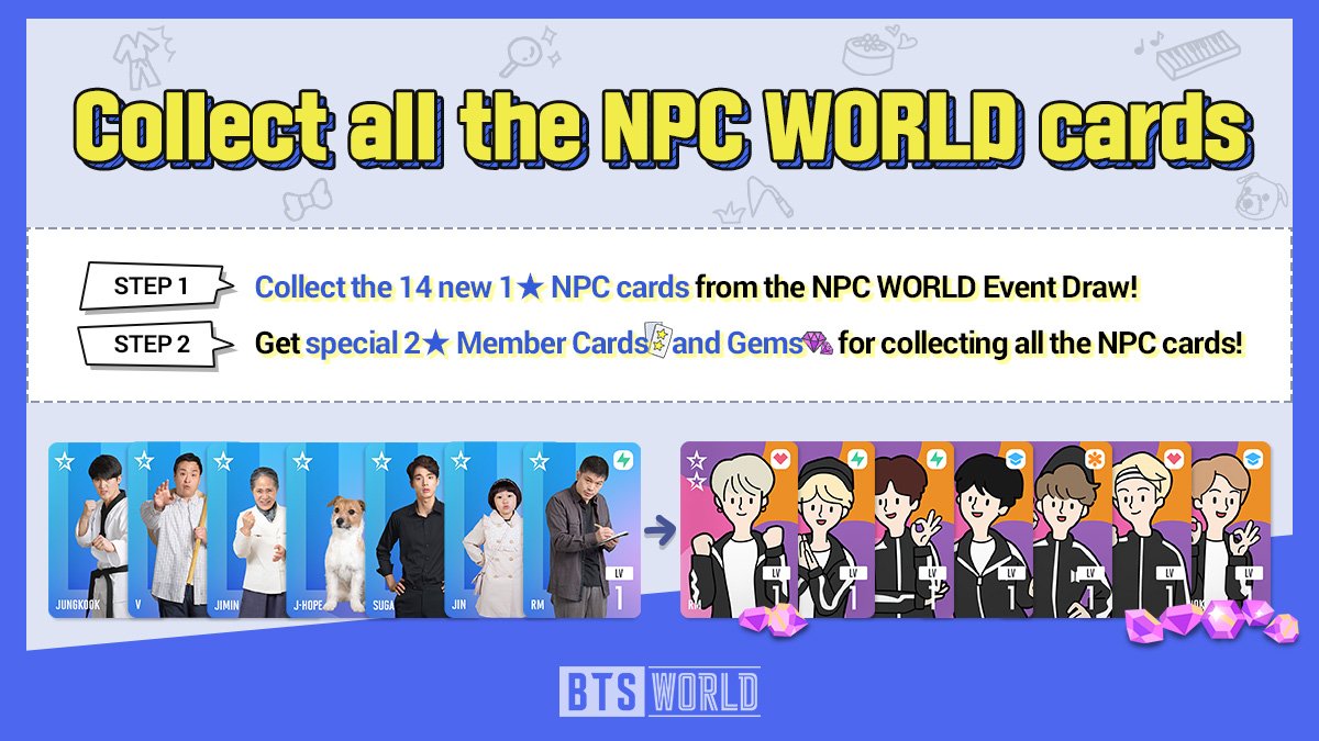 BTS_FRENCH_UNIT's tweet photo. @BTSW_official <TWITTER> - 010420 - BTS WORLD

Bienvenue, première fois avec NCP WORLD ? 
#Baekmani #MrSanggu #Manager #Areum #ProfesseurNa #JiSungmin #Jiyoung #DétectivePark #Bbangja #GrandMère #Manseok #Chisoo #CheonMuho

[Allez à l'annonce]
▶https://t.co/HcmWrau15Z

(1/2) https://t.co/nQXSeTKuDn