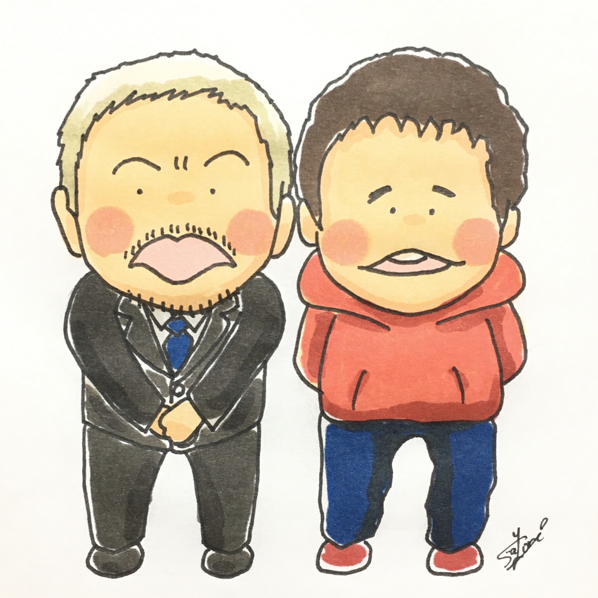 ひーさよ 4 1 似顔絵練習 ダウンタウンさん ダウンタウン 浜田雅功 松本人志 浜ちゃん まっちゃん 似顔絵 イラスト Illustration ひーさよ 4 1 似顔絵練習 ダウンタウンさん ダウンタウン 浜田雅功 松本人志 浜ちゃん まっちゃん 似顔絵 イラスト Illustration