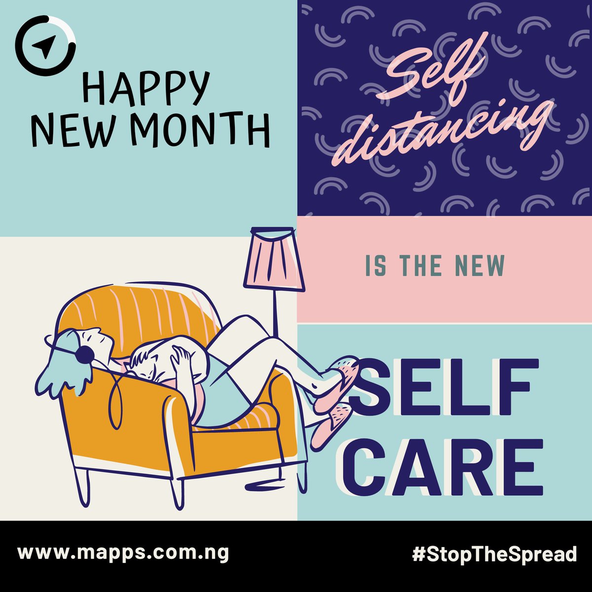 MappsHQ's tweet photo. Opportunities abound for the prepared. Prepare your mind to always be open to new possibilities. Happy new month! 

Stay safe and stop the spread of #corona

#staysafe #selfdistancing #stopthespread #mappscares #mapps https://t.co/qxqtmuJMEq