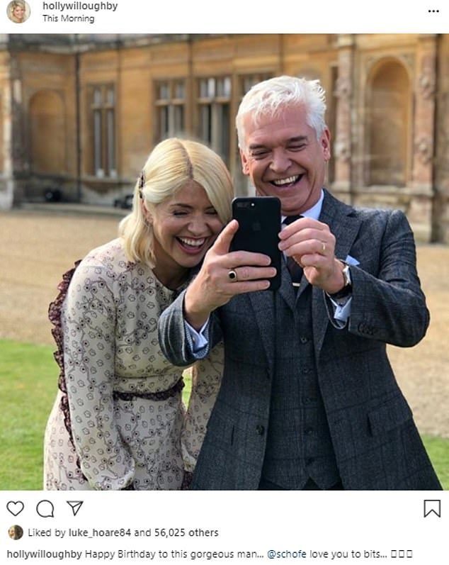  Love you to bits! Holly Willoughby wishes Phillip Schofield a happy 58th birthday  