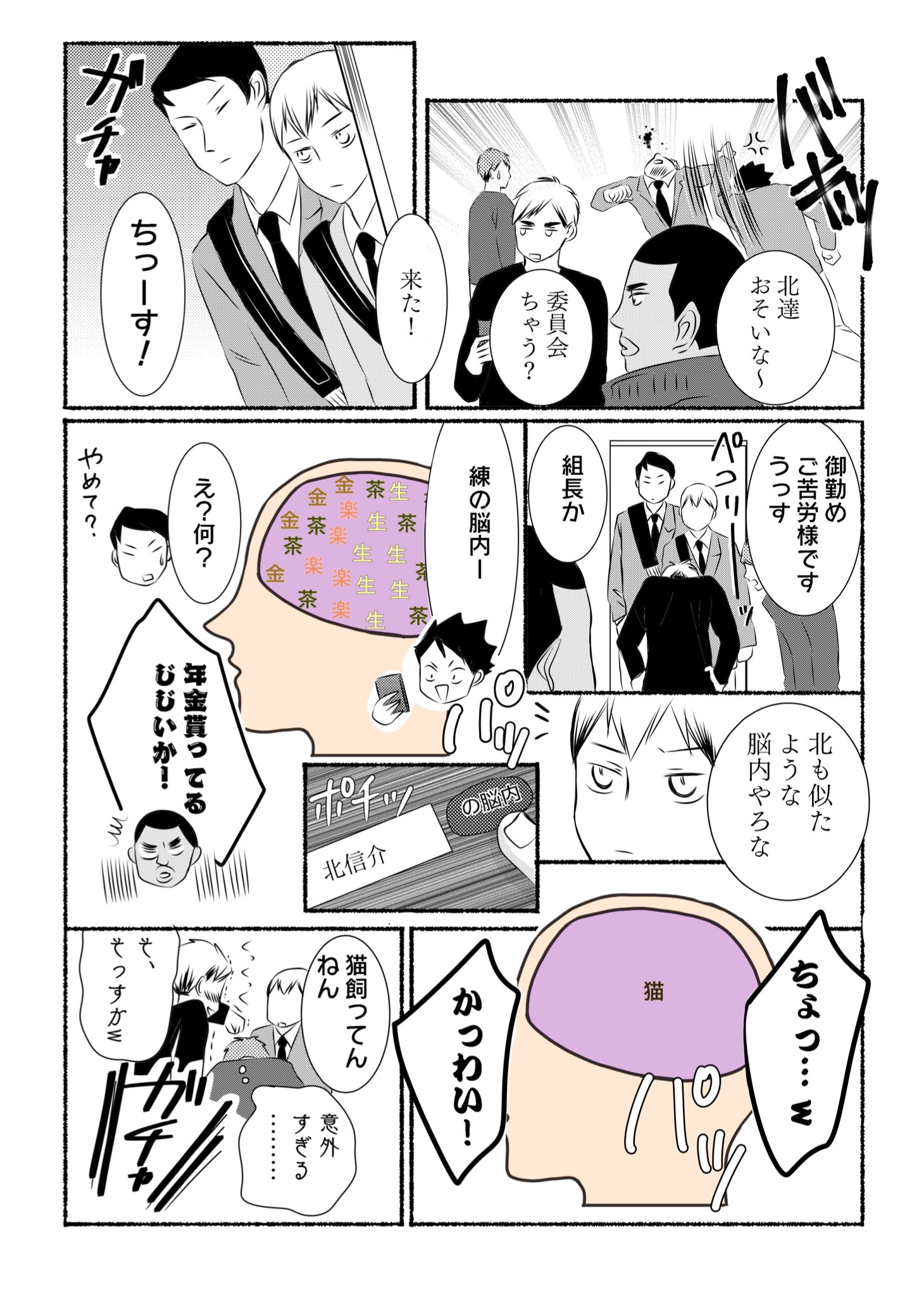 のん 懐かしの脳内メーカーを稲荷崎っ子にやってもらった 銀赤要素あり 定期