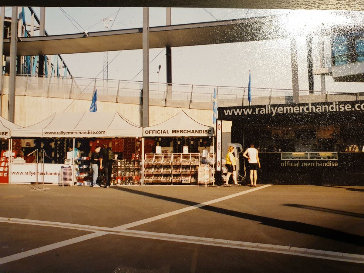 rallyemerch's tweet photo. Memory Lane step 9. And it is Finland, almost everybody´s favourite Rally. Our tents had all been renewed in 2004 with Silver tops that matched the WRC colours. It worked 💰
#WRC #RallyFinland #Rallymerchandise https://t.co/8DylGo4fa9