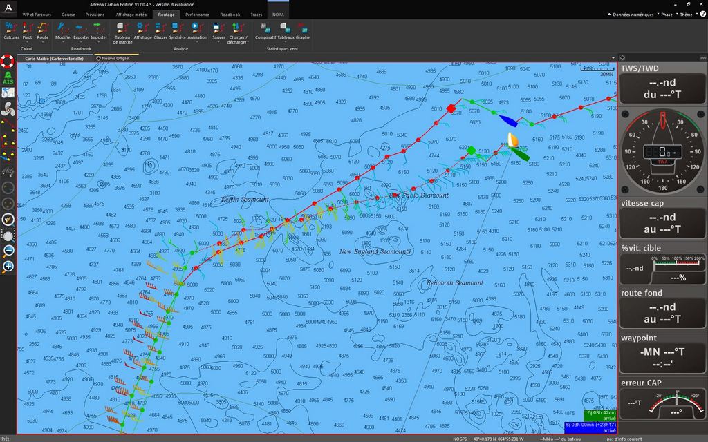 val75429282's tweet photo. lever de soleil sur #LaGrandeEvasion en bonne compagnie dans @VirtualRegatta et merci @AdrenaSoftware pour permettre de tester son routeur
#TousEnMer #RestezChezVous #EvadezVous 
#StayAtHome https://t.co/NO60CWFClp