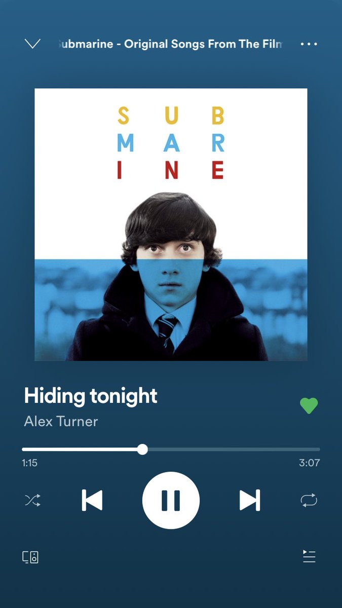 Such an amazing ep and film <a href="/ArcticMonkeys/">Arctic Monkeys</a> #music #arcticmonkeys #submarine #alexturner #indie #indierock