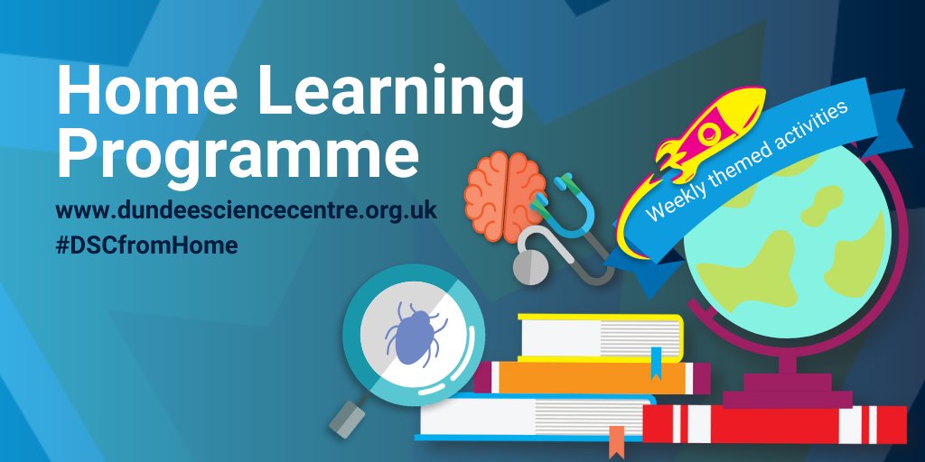 DundeeSciCentre's tweet photo. How are you enjoying our Home Learning Programme?

We'll be bringing you weekly themes, interactive learning and competitions you can do from home. Next week, we’ll be celebrating the longer days and the Spring season with lots more activities to ‘Spring Into’ 🌱

#DSCfromHome https://t.co/8aD5lpBTK5