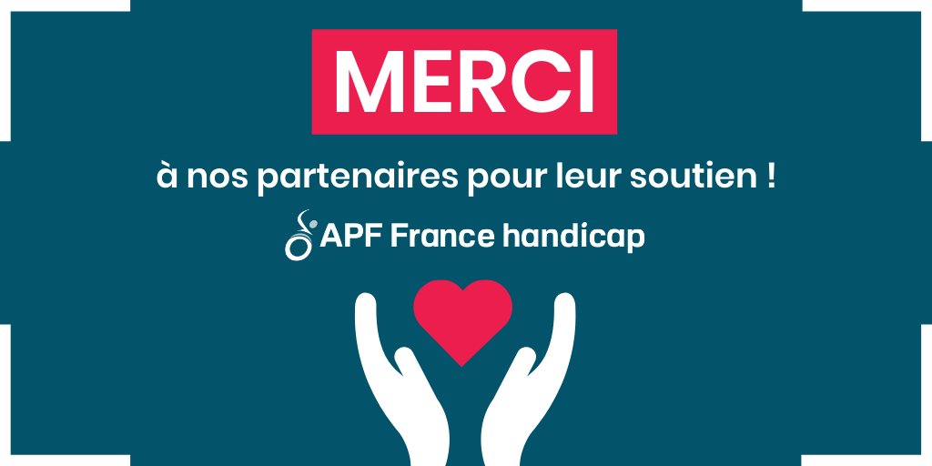 apfhandicap's tweet image. 🙏MERCI à @FORTIL_FRANCE, @Fondationfrance, @MutuelleChorum, @AxiansFrance, @AdeccoMedical, @CaocaoMobility, @AdvenirVE, Arcadys, SSF, Peak France pour leur engagement à nos côtés face au #COVID19.

📩Mécènes, vous souhaitez nous aider ? Ecrivez-nous via partenariats@apf.asso.fr